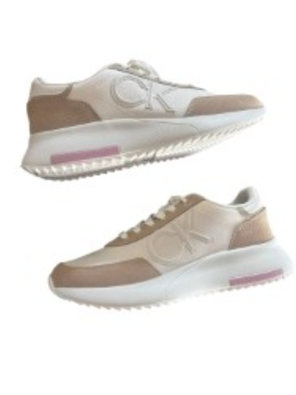 Calvin Klein Piero Lace Up Platform Sneaker 10